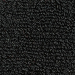 1965-68 Coupe/Fastback Nylon Kick Panel Carpet (Black)